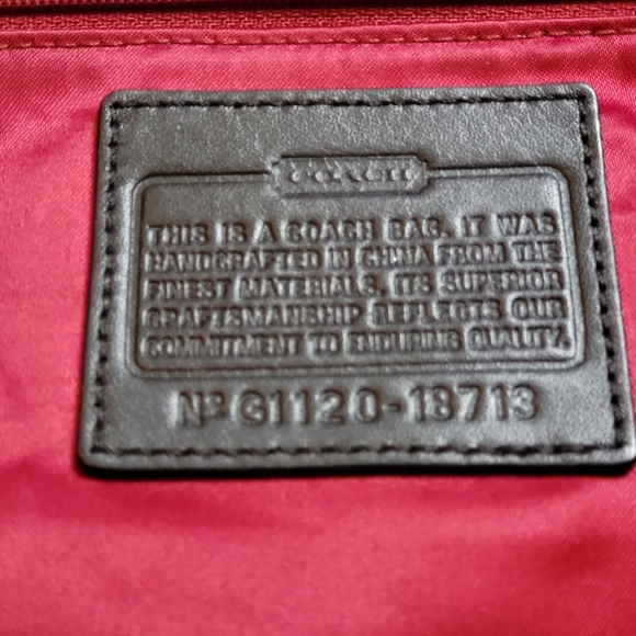 SOLD:  Coach Poppy Signature Collection Plaid Glam Tote Bag - GET IT NOW FOR $92 - Picture 15 of 17